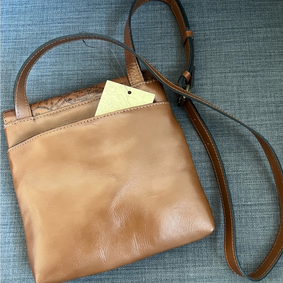 NWT PATRICIA NASH GRANADA LEATHER CROSSBODY BAG - Picture 4 of 13